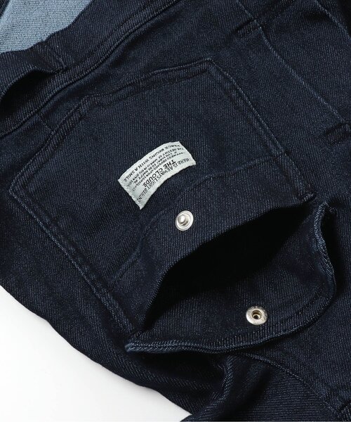 BREEZE(ブリーズ)の「WEB限定 やわらかデニムブルゾン(ブルゾン・キッズ・チャコール/インディゴブルー・80/90/140/130/110/120/100)」の15枚目の写真