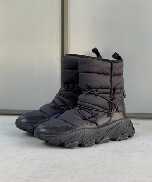 ASH(アッシュ)の「【EMY】パフィーチャンキーブーツ(ブーツ・レディース・ブラック/ベージュ・35/36/37/38/39/40)」の8枚目の写真