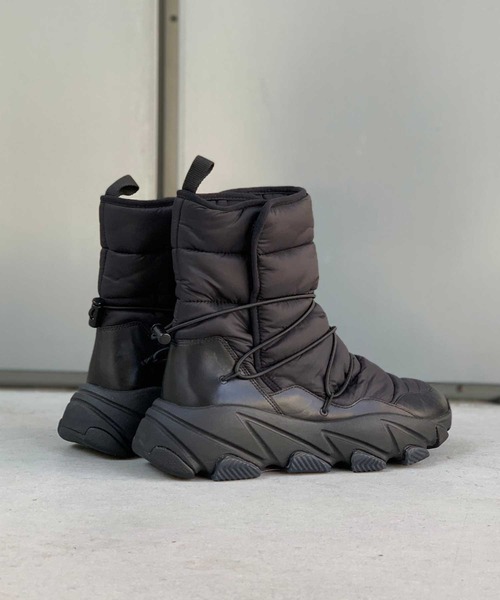 ASH(アッシュ)の「【EMY】パフィーチャンキーブーツ(ブーツ・レディース・ブラック/ベージュ・35/36/37/38/39/40)」の10枚目の写真