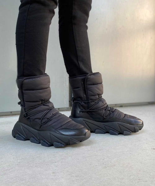 ASH(アッシュ)の「【EMY】パフィーチャンキーブーツ(ブーツ・レディース・ブラック/ベージュ・35/36/37/38/39/40)」の11枚目の写真