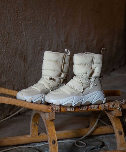 ASH(アッシュ)の「【EMY】パフィーチャンキーブーツ(ブーツ・レディース・ブラック/ベージュ・35/36/37/38/39/40)」の21枚目の写真