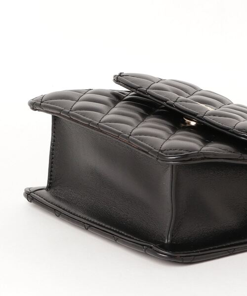 atmos pink（アトモスピンク）の「atmos pink キルティング ハンドバッグ（ハンドバッグ・レディース・ブラック/パープル・FREE）」の4枚目の写真