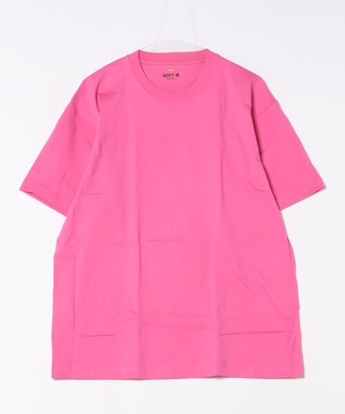 HANES(ヘインズ)の「【HANES/ヘインズ】BEEFY パックTシャツ H5180 ビーフィー/Tシャツ/無地/ヘビーウェイト/ユニセックス(Tシャツ/カットソー・メンズ・ダークパープル/レッド/ホワイト/チャコールグレー/グレー/ダークグリーン/ブラック/ネイビー/ライトグリーン/ライトベージュ/ライトオレンジ系/スモークピンク/ライトイエロー/ダークブルー/ダークネイビー/スミクロ・X-LARGE/MEDIUM/X-SMALL/LARGE/SMALL)」の14枚目の写真