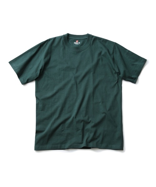 HANES(ヘインズ)の「【HANES/ヘインズ】BEEFY パックTシャツ H5180 ビーフィー/Tシャツ/無地/ヘビーウェイト/ユニセックス(Tシャツ/カットソー・メンズ・ダークパープル/レッド/ホワイト/チャコールグレー/グレー/ダークグリーン/ブラック/ネイビー/ライトグリーン/ライトベージュ/ライトオレンジ系/スモークピンク/ライトイエロー/ダークブルー/ダークネイビー/スミクロ・X-LARGE/MEDIUM/X-SMALL/LARGE/SMALL)」の7枚目の写真