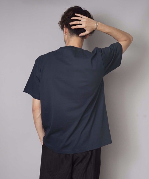 HANES(ヘインズ)の「【HANES/ヘインズ】BEEFY パックTシャツ H5180 ビーフィー/Tシャツ/無地/ヘビーウェイト/ユニセックス(Tシャツ/カットソー・メンズ・ダークパープル/レッド/ホワイト/チャコールグレー/グレー/ダークグリーン/ブラック/ネイビー/ライトグリーン/ライトベージュ/ライトオレンジ系/スモークピンク/ライトイエロー/ダークブルー/ダークネイビー/スミクロ・X-LARGE/MEDIUM/X-SMALL/LARGE/SMALL)」の19枚目の写真
