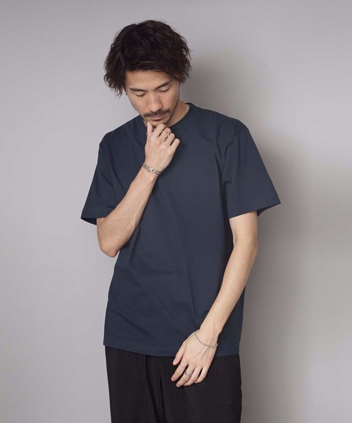 HANES(ヘインズ)の「【HANES/ヘインズ】BEEFY パックTシャツ H5180 ビーフィー/Tシャツ/無地/ヘビーウェイト/ユニセックス(Tシャツ/カットソー・メンズ・ダークパープル/レッド/ホワイト/チャコールグレー/グレー/ダークグリーン/ブラック/ネイビー/ライトグリーン/ライトベージュ/ライトオレンジ系/スモークピンク/ライトイエロー/ダークブルー/ダークネイビー/スミクロ・X-LARGE/MEDIUM/X-SMALL/LARGE/SMALL)」の18枚目の写真