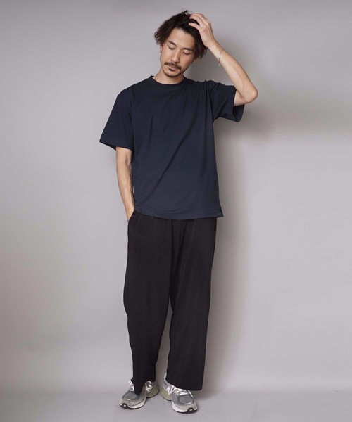 HANES(ヘインズ)の「【HANES/ヘインズ】BEEFY パックTシャツ H5180 ビーフィー/Tシャツ/無地/ヘビーウェイト/ユニセックス(Tシャツ/カットソー・メンズ・ダークパープル/レッド/ホワイト/チャコールグレー/グレー/ダークグリーン/ブラック/ネイビー/ライトグリーン/ライトベージュ/ライトオレンジ系/スモークピンク/ライトイエロー/ダークブルー/ダークネイビー/スミクロ・X-LARGE/MEDIUM/X-SMALL/LARGE/SMALL)」の17枚目の写真