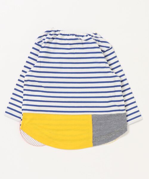 baby cheer(ベイビーチアー)の「フルーツボーダーTシャツ(Tシャツ/カットソー・キッズ・ブルー・80cm/90cm/110cm/100cm/120cm)」の2枚目の写真