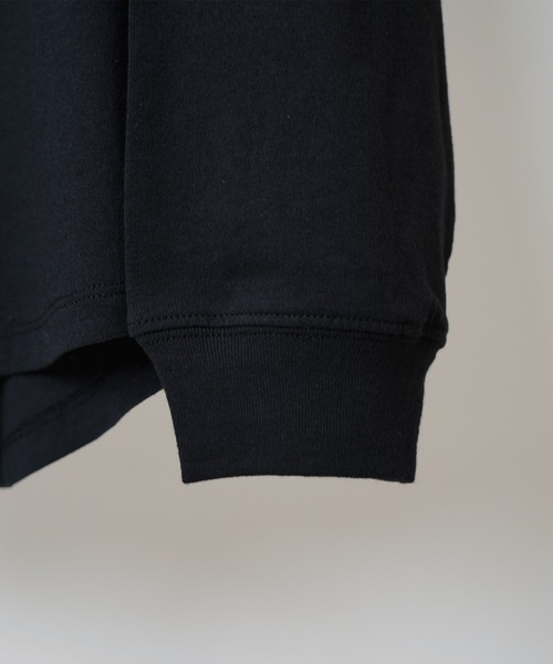 Confirm（コンファーム）の「ルーズシルエット クルーネック ベーシックロンT【Confirm】（Tシャツ/カットソー・メンズ・チャコールグレー/ミント/ブラック/サックスブルー/ホワイト/アイボリー/ホワイト系その他/オレンジ・L/M）」の16枚目の写真