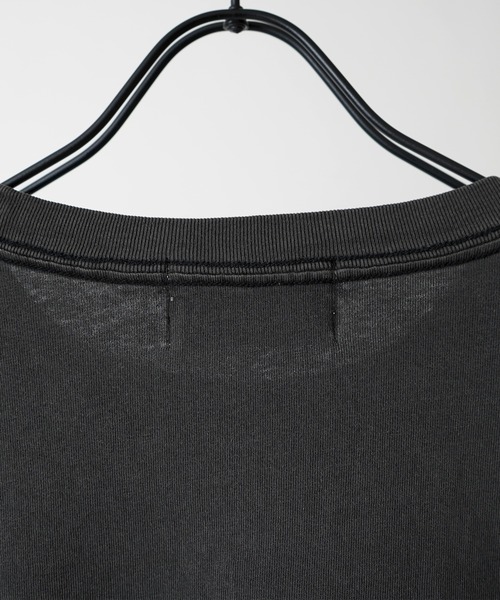 Confirm（コンファーム）の「ルーズシルエット クルーネック ベーシックロンT【Confirm】（Tシャツ/カットソー・メンズ・チャコールグレー/ミント/ブラック/サックスブルー/ホワイト/アイボリー/ホワイト系その他/オレンジ・L/M）」の18枚目の写真