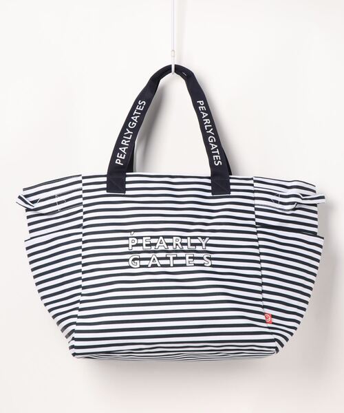 PEARLY GATES ホワイトロッカーバッグ トートバッグ PEARLY GATES パーリーゲイツ ロッカーバッグ トートバッグ ホワイト系