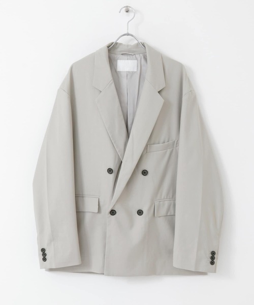 URBAN RESEARCH（アーバンリサーチ）の「URBAN RESEARCH iD　T/R STRAP DOUBLE JACKET（その他アウター・メンズ・ホワイト系その他/グリーン系その他/ブルー系その他・MEDIUM/LARGE）」の16枚目の写真