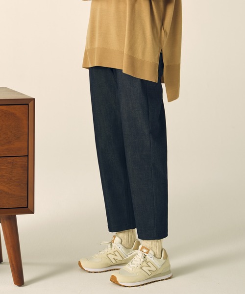 NEW BALANCE(ニューバランス)の「Met24 TAPERED FIT Denim for women(デニムパンツ・レディース・インディゴブルー・SMALL/MEDIUM/LARGE)」の8枚目の写真