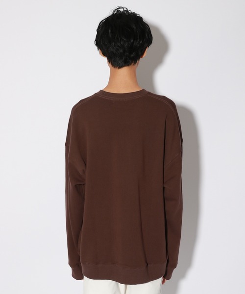 PBLIM(ページボーイリム)の「【PAGEBOYLIM】レトロポスタースウェット(スウェット・レディース・ブラウン/グレー・MEDIUM/LARGE)」の14枚目の写真