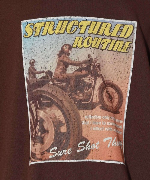 PBLIM(ページボーイリム)の「【PAGEBOYLIM】レトロポスタースウェット(スウェット・レディース・ブラウン/グレー・MEDIUM/LARGE)」の22枚目の写真