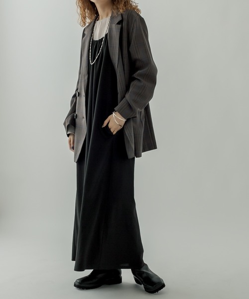 mystic（ミスティック）の「アメスリキャミワンピース（ワンピース・レディース・ライトグレー/ブラック/ミント・FREE）」の16枚目の写真