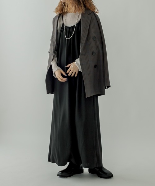 mystic（ミスティック）の「アメスリキャミワンピース（ワンピース・レディース・ライトグレー/ブラック/ミント・FREE）」の17枚目の写真