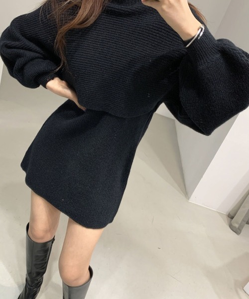 セール ボリュームスリーブレイヤードニットワンピース Zozotown限定 ワンピース Mejane ミージェーン のファッション通販 Zozotown セール ボリュームスリーブレイヤードニットワンピース Zozotown限定 ワンピース Mejane ミージェーン のファッション通販 Zozotown