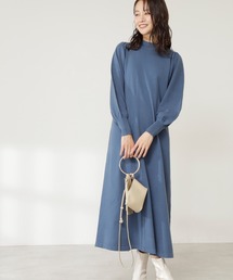 N.(N. Natural Beauty Basic) | ◆ボリュームパフニットワンピース(ワンピース)