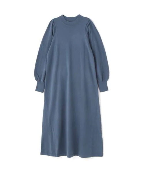 N.（N. Natural Beauty Basic）（エヌエヌナチュラルビューティーベーシック）の「◆ボリュームパフニットワンピース（ワンピース・レディース・モカ/スミクロ/パープル/ブルー・MEDIUM）」の20枚目の写真