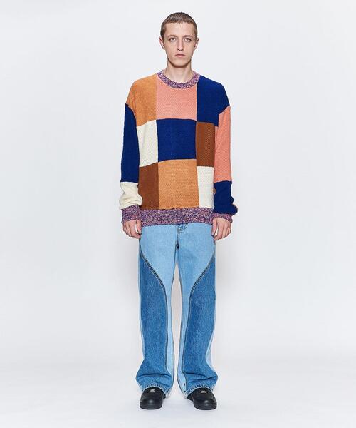 ANDERSSON BELL（アンダースンベル）の「＜Andersson Bell＞ MONDRO C/N KNIT/ニット（ニット/セーター・メンズ・その他1・L/M）」の2枚目の写真