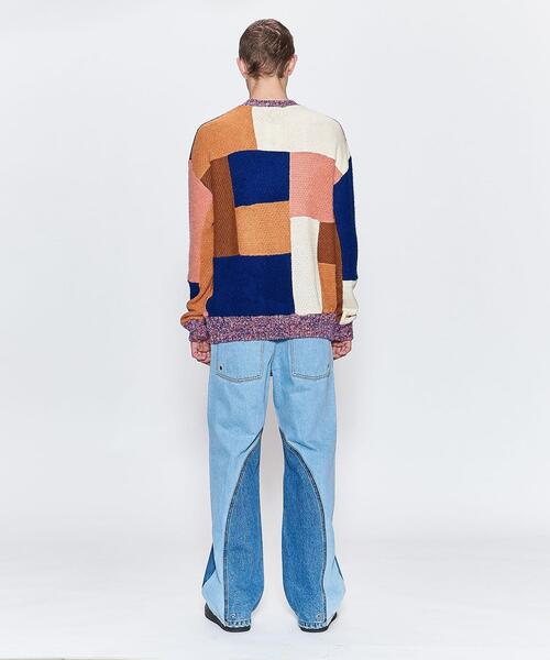 ANDERSSON BELL（アンダースンベル）の「＜Andersson Bell＞ MONDRO C/N KNIT/ニット（ニット/セーター・メンズ・その他1・L/M）」の4枚目の写真