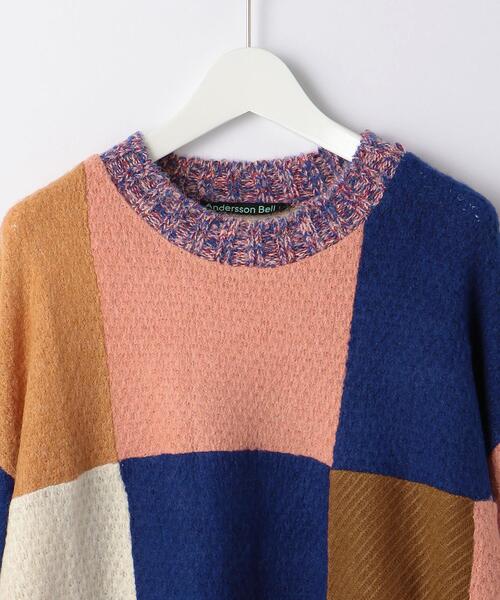 ANDERSSON BELL（アンダースンベル）の「＜Andersson Bell＞ MONDRO C/N KNIT/ニット（ニット/セーター・メンズ・その他1・L/M）」の7枚目の写真