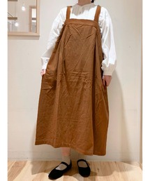 Samansa Mos2 | 後リボンジャンパースカート(ジャンパースカート)