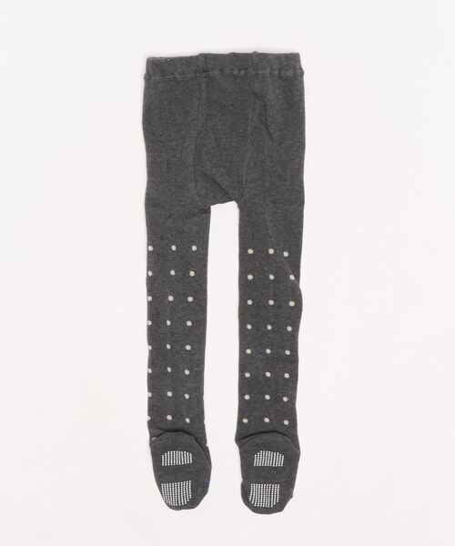 sense of wonder(センスオブワンダー)の「オーガニックドットタイツ【日本製】(タイツ/ストッキング・キッズ・グレー/キナリ・100-110cm/90-100cm/110-120cm/80-90cm)」の3枚目の写真