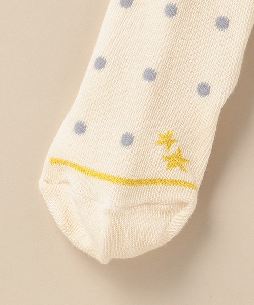 sense of wonder(センスオブワンダー)の「オーガニックドットタイツ【日本製】(タイツ/ストッキング・キッズ・グレー/キナリ・100-110cm/90-100cm/110-120cm/80-90cm)」の8枚目の写真