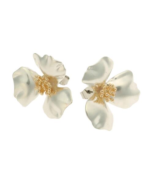 AMERICAN HOLIC（アメリカンホリック）の「フラワーメタルピアス（ピアス（両耳用）・レディース・シルバー/ゴールド・FREE）」の9枚目の写真