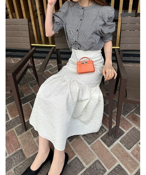 MONICA（モニカ）の「マイクロチェーンバッグ（ショルダーバッグ・レディース・ホワイト/ブラック/ベージュ/ブラウン/グレー/ピンク/イエロー/ブルー/グリーン/ライトピンク/オレンジ/パープル/グリーン系その他/ブラック系その他・FREE）」の14枚目の写真