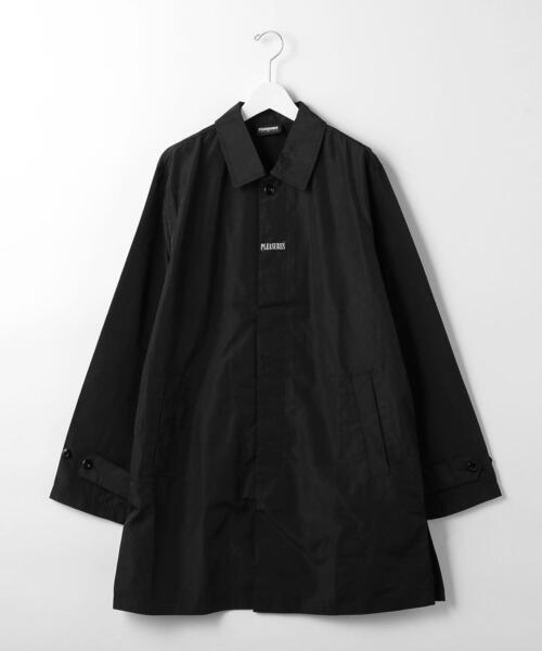 PLEASURES（プレジャー）の「＜PLEASURES＞ DELUSION CT/コート（ステンカラーコート・メンズ・ブラック・L/M）」の16枚目の写真