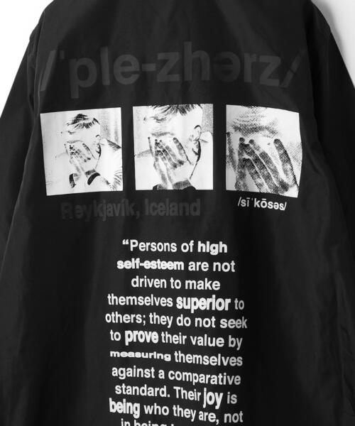 PLEASURES（プレジャー）の「＜PLEASURES＞ DELUSION CT/コート（ステンカラーコート・メンズ・ブラック・L/M）」の11枚目の写真