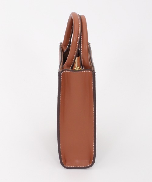 axes femme(アクシーズファム)の「ゴブランポシェット(ショルダーバッグ・レディース・ブラック/キャメル・MEDIUM)」の15枚目の写真