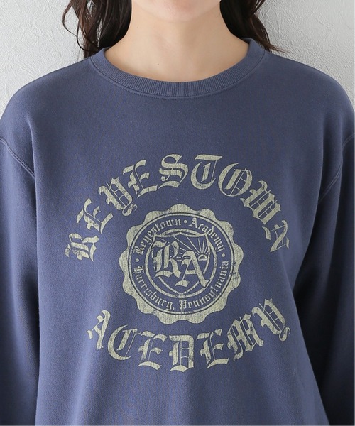 JOURNAL STANDARD(ジャーナルスタンダード)の「RAプリントヴィンテージスウェット(スウェット・レディース・ネイビー/ブラウン/アイボリー・FREE)」の12枚目の写真