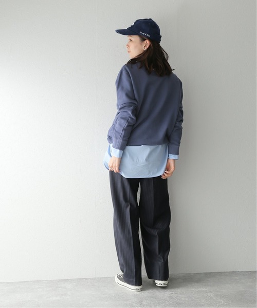 JOURNAL STANDARD(ジャーナルスタンダード)の「RAプリントヴィンテージスウェット(スウェット・レディース・ネイビー/ブラウン/アイボリー・FREE)」の5枚目の写真