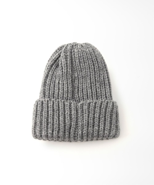 Spick & Span(スピックアンドスパン)の「【CLIPPER CASUALS】 Bob cap ニットキャップ(ニットキャップ/ビーニー・レディース・ブラック/チャコールグレー/ホワイト・FREE)」の9枚目の写真