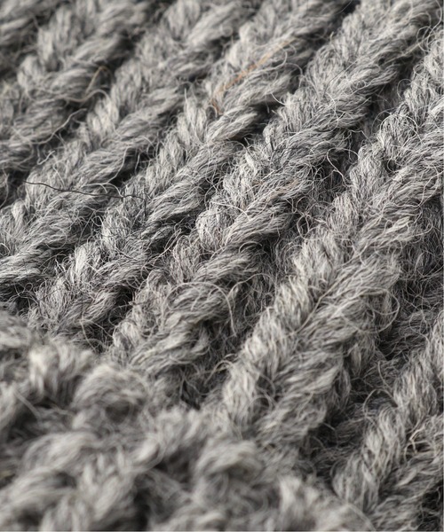 Spick & Span(スピックアンドスパン)の「【CLIPPER CASUALS】 Bob cap ニットキャップ(ニットキャップ/ビーニー・レディース・ブラック/チャコールグレー/ホワイト・FREE)」の13枚目の写真