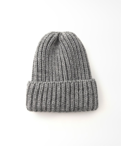 Spick & Span(スピックアンドスパン)の「【CLIPPER CASUALS】 Bob cap ニットキャップ(ニットキャップ/ビーニー・レディース・ブラック/チャコールグレー/ホワイト・FREE)」の5枚目の写真