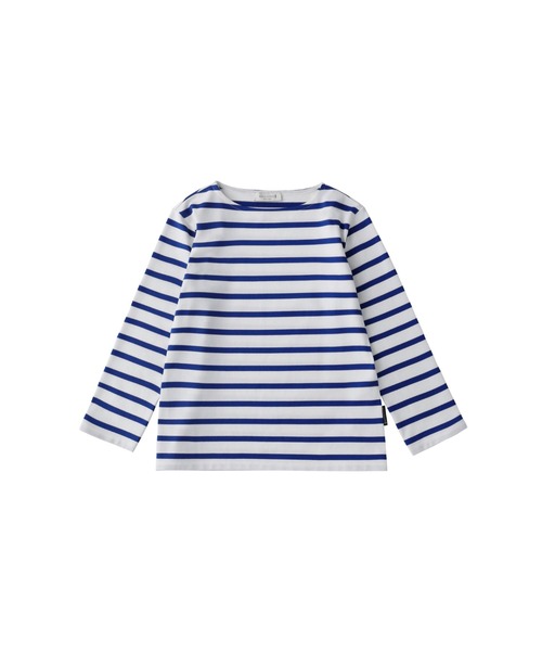 Mackintosh(マッキントッシュ)の「BARRHILL BOAT NECK REGULAR FIT T-SHIRT(Tシャツ/カットソー・レディース・ホワイト×ブルー/ホワイト×ネイビー・L)」の5枚目の写真
