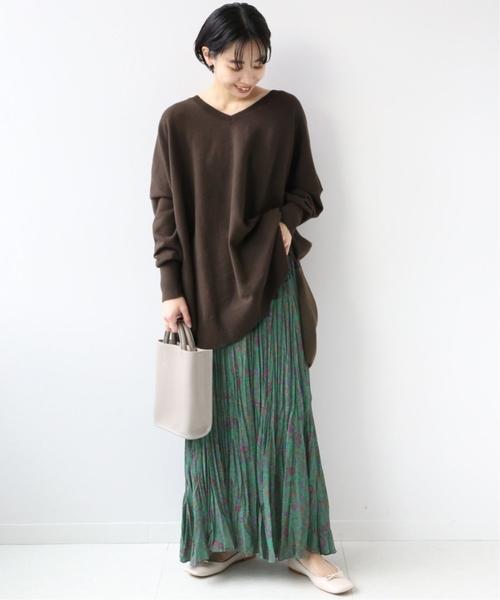 JOURNAL STANDARD relume(ジャーナルスタンダード レリューム)の「《追加》ワッシャープリーツフレアスカート◆(スカート・レディース・ブラック/グリーン/ブラック系その他・FREE)」の19枚目の写真