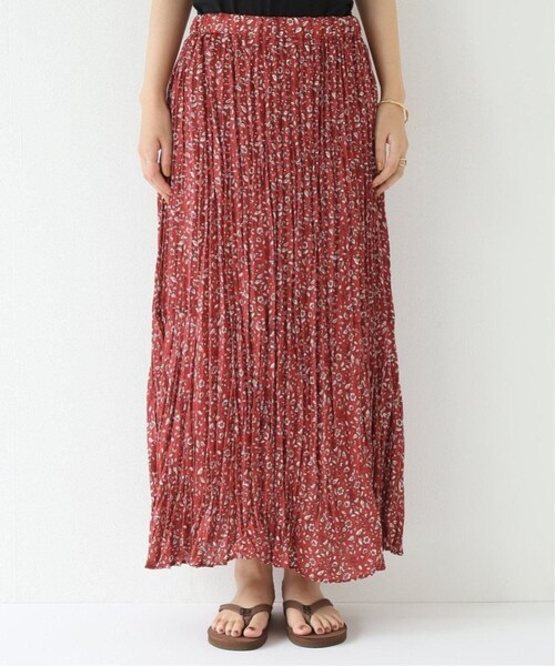 JOURNAL STANDARD relume(ジャーナルスタンダード レリューム)の「《追加》ワッシャープリーツフレアスカート◆(スカート・レディース・ブラック/グリーン/ブラック系その他・FREE)」の15枚目の写真
