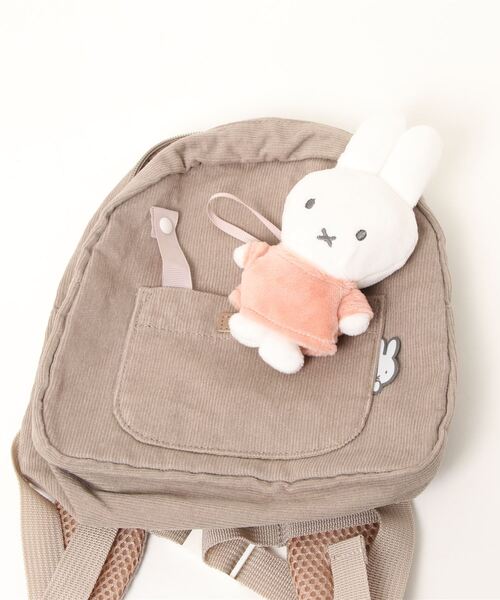 petit main(プティマイン)の「【miffy】ヌイグルミリュック(バックパック/リュック・キッズ・アイボリー/モカ・FREE)」の3枚目の写真