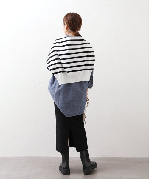 JOURNAL STANDARD(ジャーナルスタンダード)の「■■■ソウバリニットタイトスカート(スカート・レディース・ブラック・SMALL/MEDIUM)」の6枚目の写真