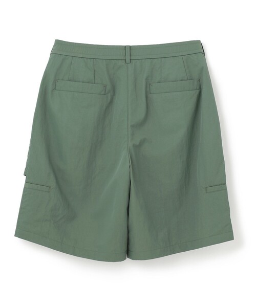 JOSEPH STUDIO（ジョゼフストゥディオ）の「ナイロンサージ　ショートパンツ（その他パンツ・メンズ・グリーン系/ブラック系・6/8）」の13枚目の写真