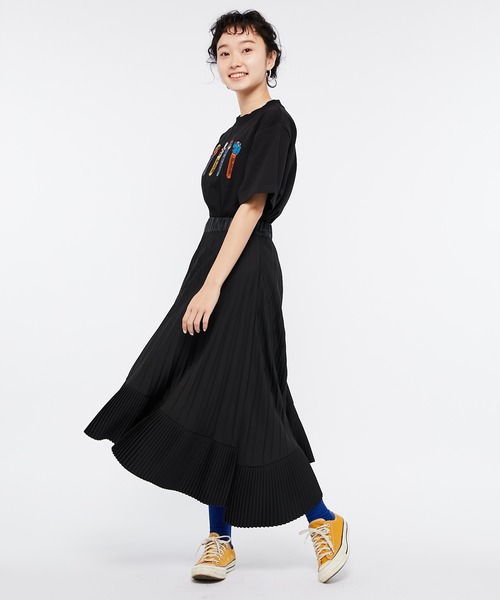 ear PAPILLONNER（イアパピヨネ）の「"PEZ（ペッツ）×ear" Tシャツ　CIRCUS/サーカス（Tシャツ/カットソー・レディース・ブラック/ホワイト・FREE）」の7枚目の写真