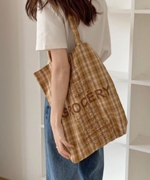 GROCERYロゴトートバッグ
