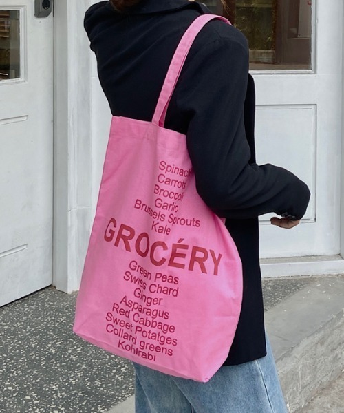 GROCERYロゴトートバッグ（トートバッグ）｜MANGROVE