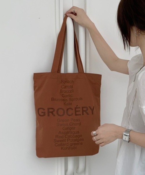 GROCERYロゴトートバッグ（トートバッグ）｜MANGROVE